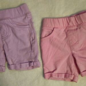 Jumping Beans Lavender and Pink Kids Shorts